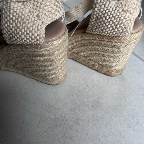 Nak espadrilles like new, beige, size 39