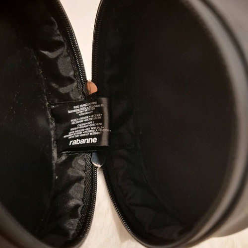 Small Rabanne accessory bag black like new
