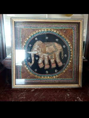 Handmade Burma frame used 42x42cm