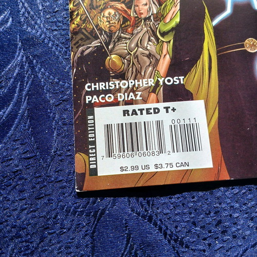 X-men Emperor Vulcan #1 used with signature