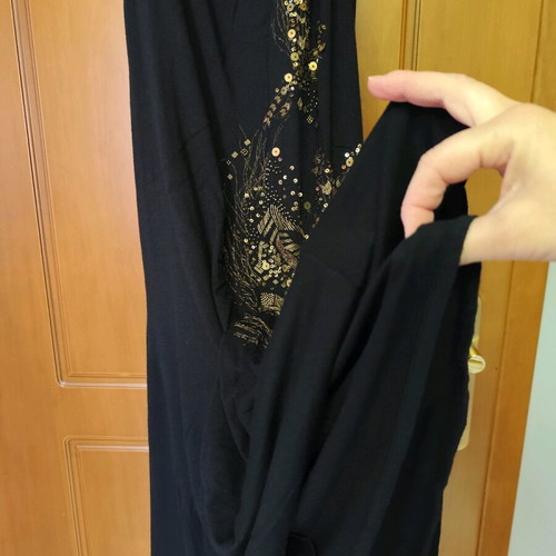 Diesel Black Reversible Dress Like New, Size L