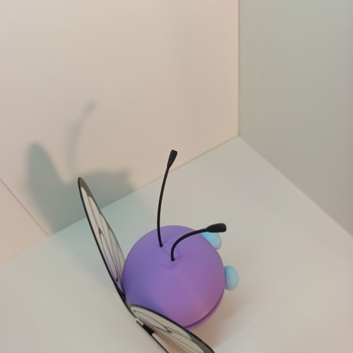Butterfree Pokéball Clicker 3D printed, new