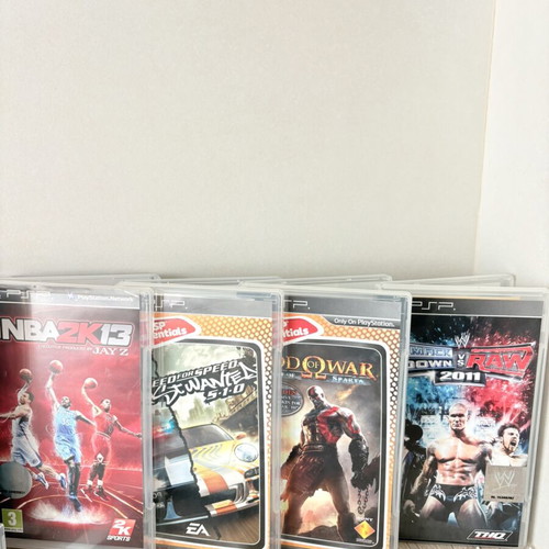 Sony PlayStation Portable PSP used with 14 games and charger