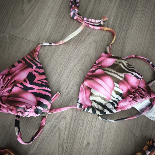Shein bikini swimsuit, pink, size Medium