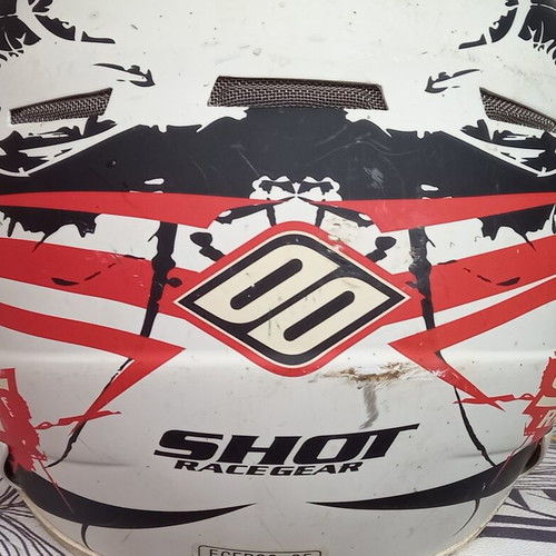 Shot Racegear motocross helmet like new, size M