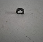 Black Hoop Earring Clip-On New Minimal Design