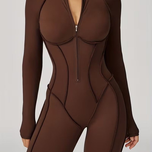 Jumpsuit new, size M, brown