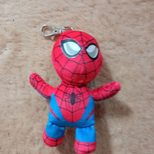 Spiderman keychain doll new