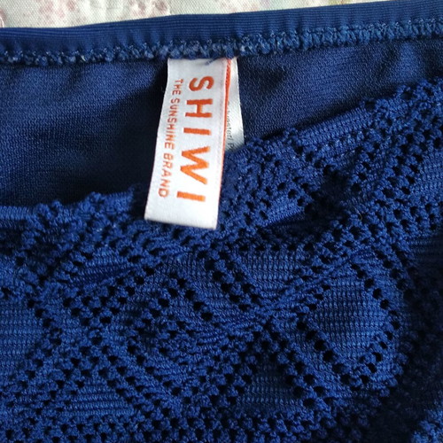 Shiwi blue bikini like new, size S/36