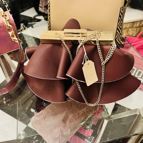 Zara bag bordeaux new
