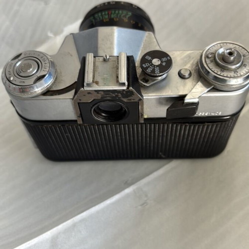 Zenit-E 35mm film SLR camera used, Helios Soviet vintage classic