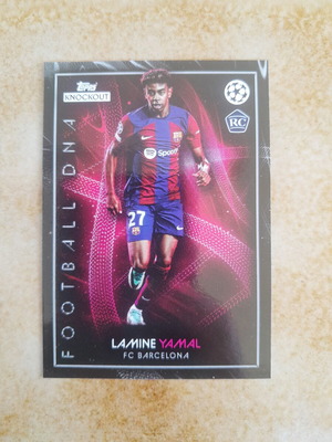 Topps Knockout Lamine Yamal RC Barcelona card like new