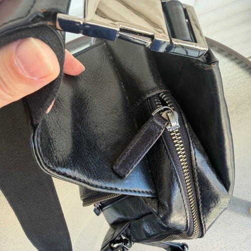 Giglio Florentino Italian leather crossbody bag