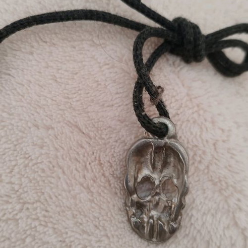 Silver necklace vintage 80's used
