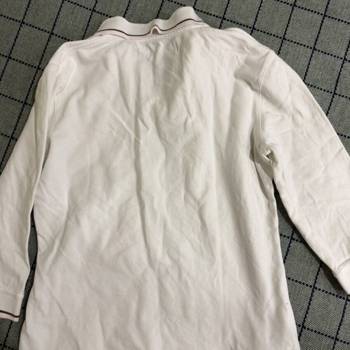 Fred Perry women's long-sleeve polo shirt XXL used, white