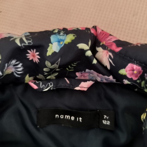 Name It floral sleeveless vest, size 122 cm, age 7