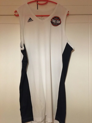 Basketball jersey new, Final Four Kaunas, size large