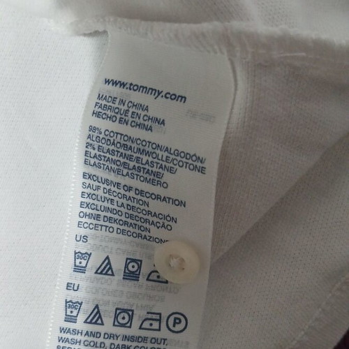 Tommy Hilfiger women's blouse used, white, size L