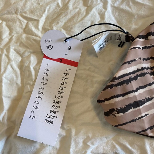 Sinsay bikini swimsuit set new, brown colorful, small/large
