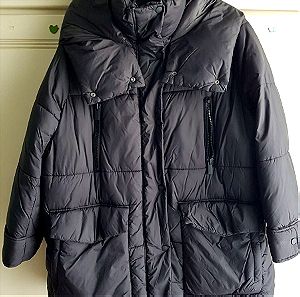 Zara γυναικείο μπουφάν μαύρο ισοθερμικό XL