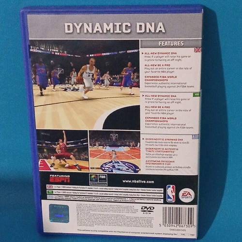 NBA Live 09 PlayStation 2 game very good condition