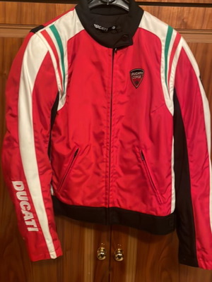Ducati Corse motorcycle jacket women's like new, size L