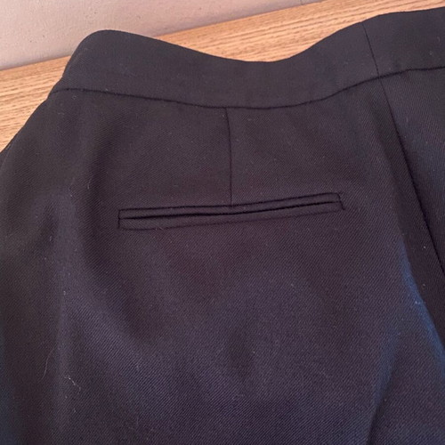 Catherine Malandrino trousers black wool, like new, size XS