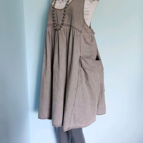 Denim dresses Monki and Estelle used, size L/XL, no defects