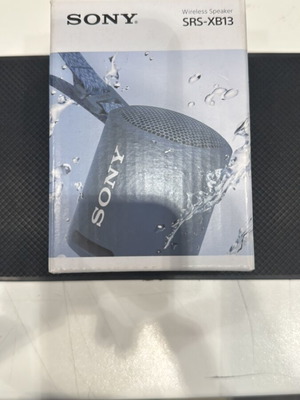 Sony wireless speaker SRS-XB13, waterproof Bluetooth