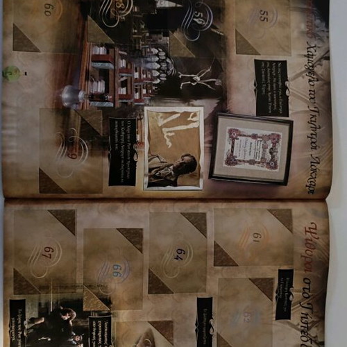 Harry Potter Panini stickers used, pack with album