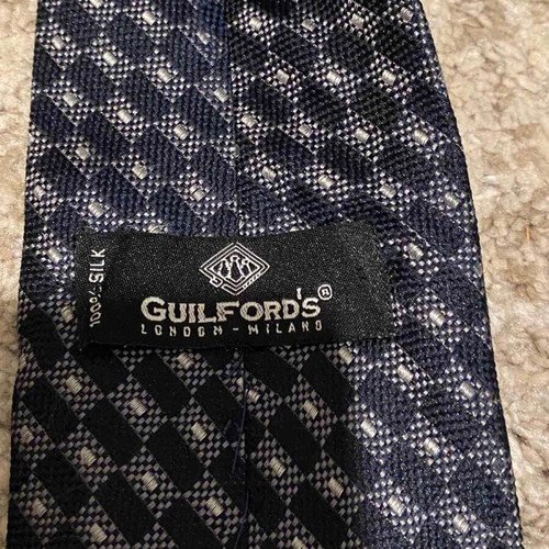 Tie No 63 used, blue