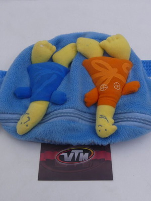 Vintage Athens 2004 Olympic Games Plush Fanny Pack Waist Bag Mascot used