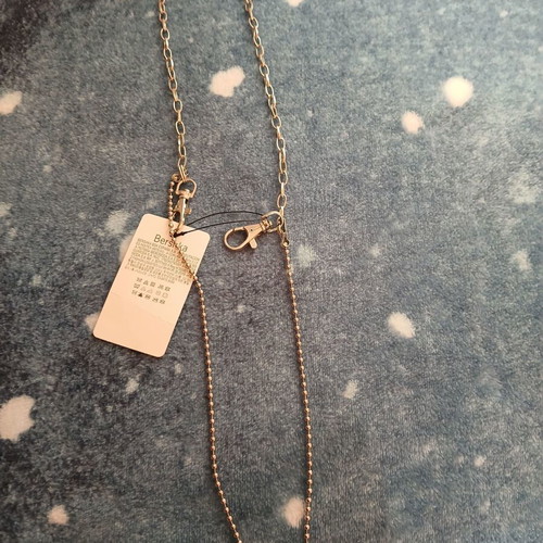 Bag chain new, silver color