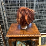 Hairdressing doll head used with wear