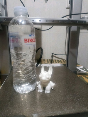 Stitch figure 3D printed new, unpainted 6 centimeters