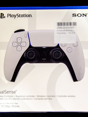 Sony DualSense безжичен контролер бял за PlayStation 5 като нов