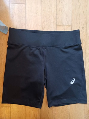 Asics women's sports leggings-shorts black like new, XS-S