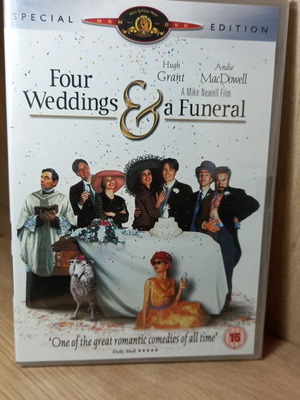 Four Weddings & A Funeral DVD new, English subtitles