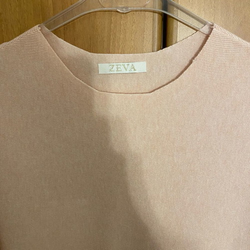 Celestino blouse pink powder with seamless sleeves new