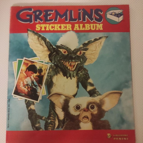 Gremlins 1984 sticker album like new