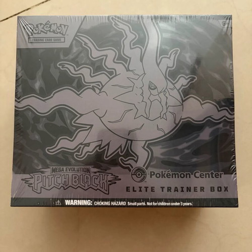Pitch Black Elite Trainer Box Pokemon Center new