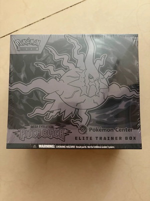 Pitch Black Elite Trainer Box Pokemon Center new