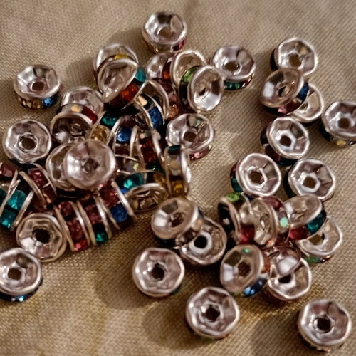 Multicolor Beads Set with 51 New Chameleon Crystal Pieces