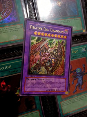 Destiny End Dragoon LODT Ultimate Rare 1st Edition Yu-Gi-Oh! card