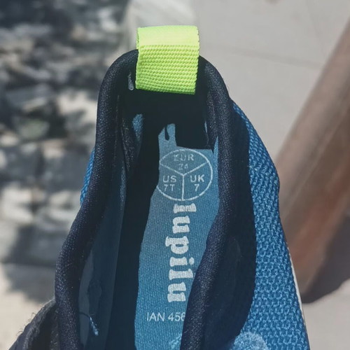 Lupilu summer athletic shoes No 24 like new, blue for boys