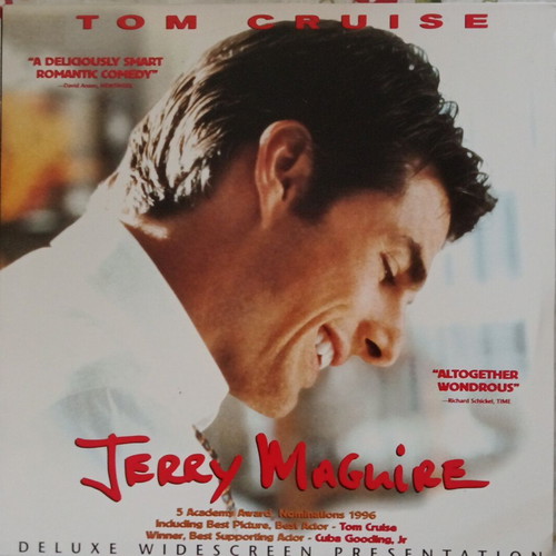 Jerry Maguire LaserDisc like new, comedy