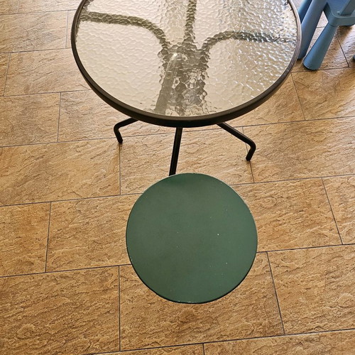 Handmade table used