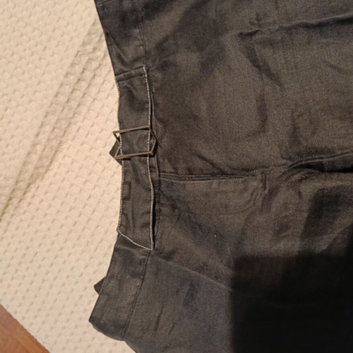 Zara linen pants small black like new