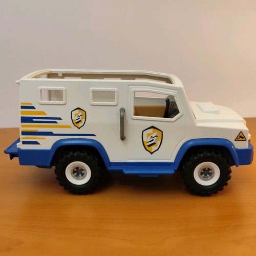 Playmobil Security Van Toy used, realistic design