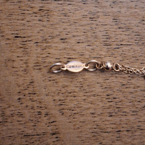 Gregio Evil Eye Necklace 925 Silver Gold Plated Like New